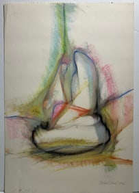 Paul Allen Reed (1919 - 2015) Mixed Media on paper Signed