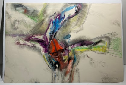 Paul Allen Reed (1919 - 2015) Mixed Media on paper Signed