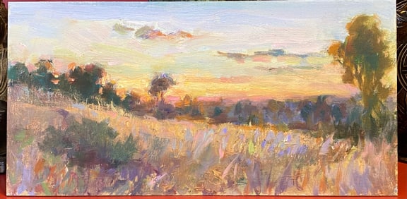 Unsigned Impressionist Landscape Oil Painting possibly Lynn Gertenbach..