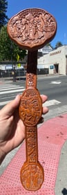 Chinese Boxwood Ruyi Scepter finally carved detailed