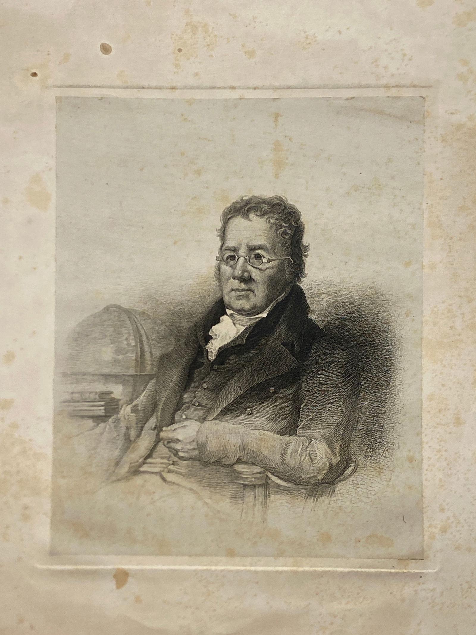 Rare etching of Professor John Playfair, 1748 - 1819 Mathematician by William Nicholson: Rare etching of Professor John Playfair, 1748 - 1819 Mathematician by William Nicholson ..Image size aprox 9” x 11”—-Artists: William Nicholson (1781 - 1844) ScottishTitle: Professor