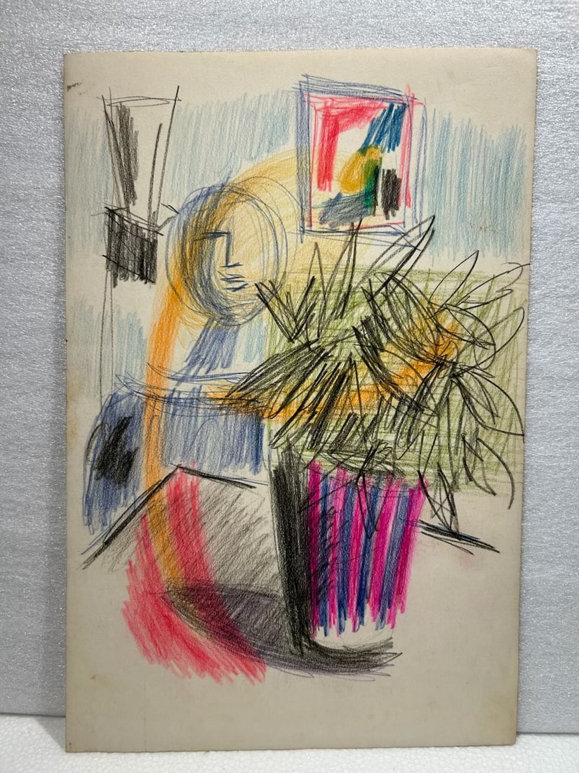 Paul England 1918-1988 Original Signed Watercolor Still Life: Paul England 1918-1988 Original Signed Watercolor....12" x 9"