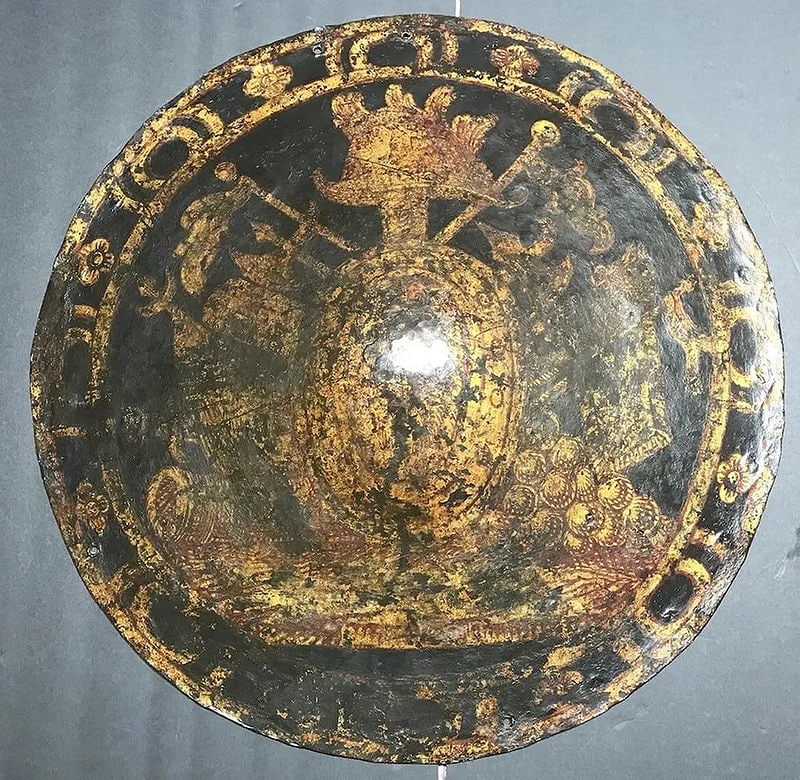 Authentic 15th / 16th Century Spanish Metal Buckler Shield Rare Museum Quality (1 of 4)