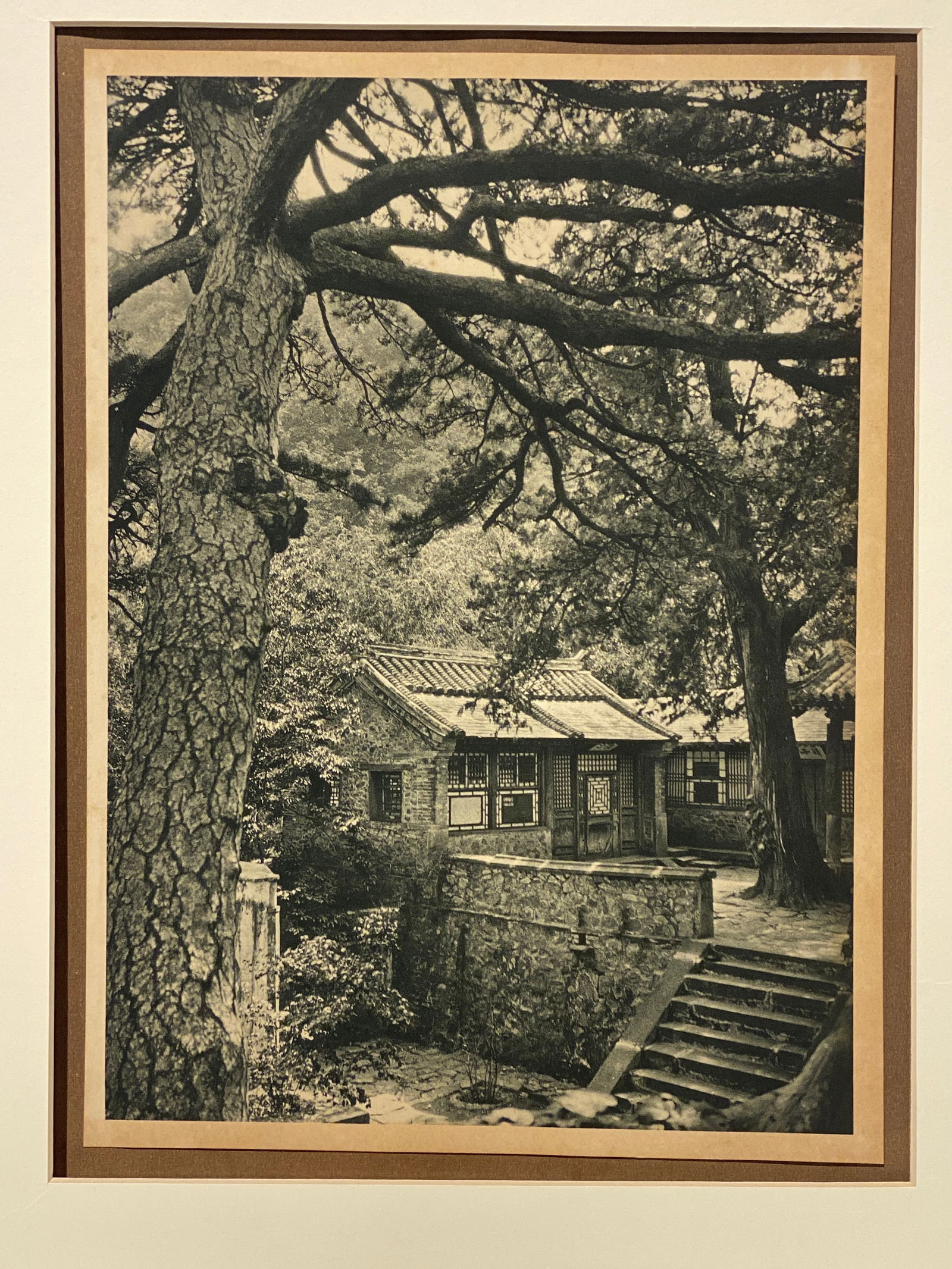 Lung Wang Tang, Beijing, China, early 1900s Photogravure: Lung Wang Tang, Beijing, China, early 1900s Photogravure..Size is 7 5/8” x 10 3/8” image..