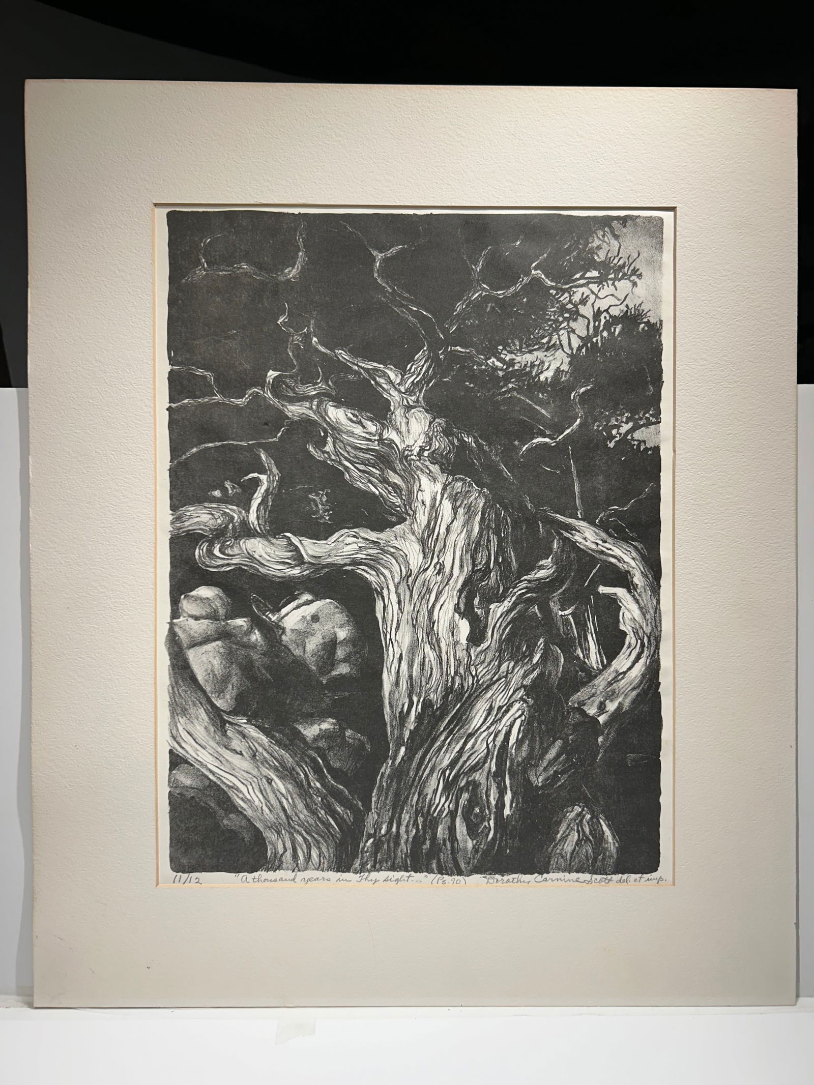 Dorothy Carnine Scott 1903-1993 Original signed numbered Lithograph: Dorothy Carnine Scott 1903-1993 Original signed numbered Lithograph…Size is 13” x 18”..