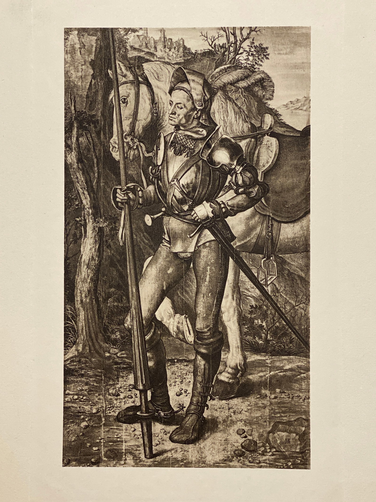 FRANZ de Sickingen Engraving after a painting by Albrecht Durer. 1889. (1 of 4)