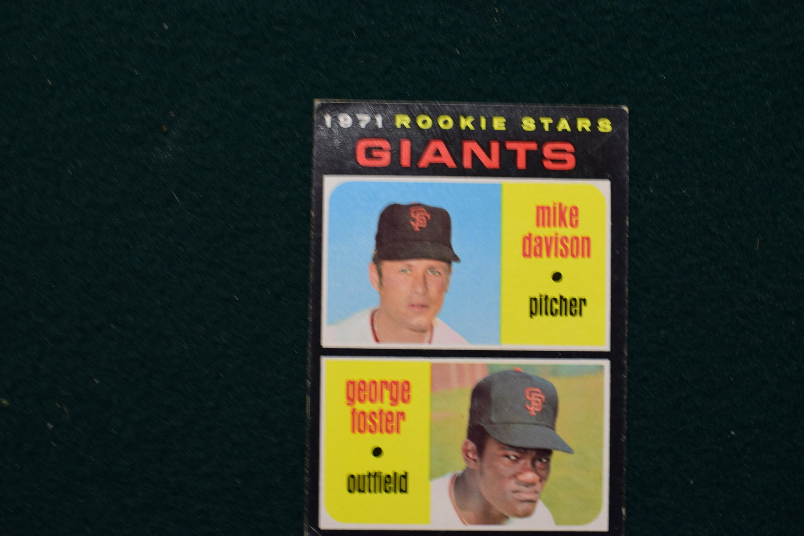 George Foster Rookie 1971 Topps (1 of 1)