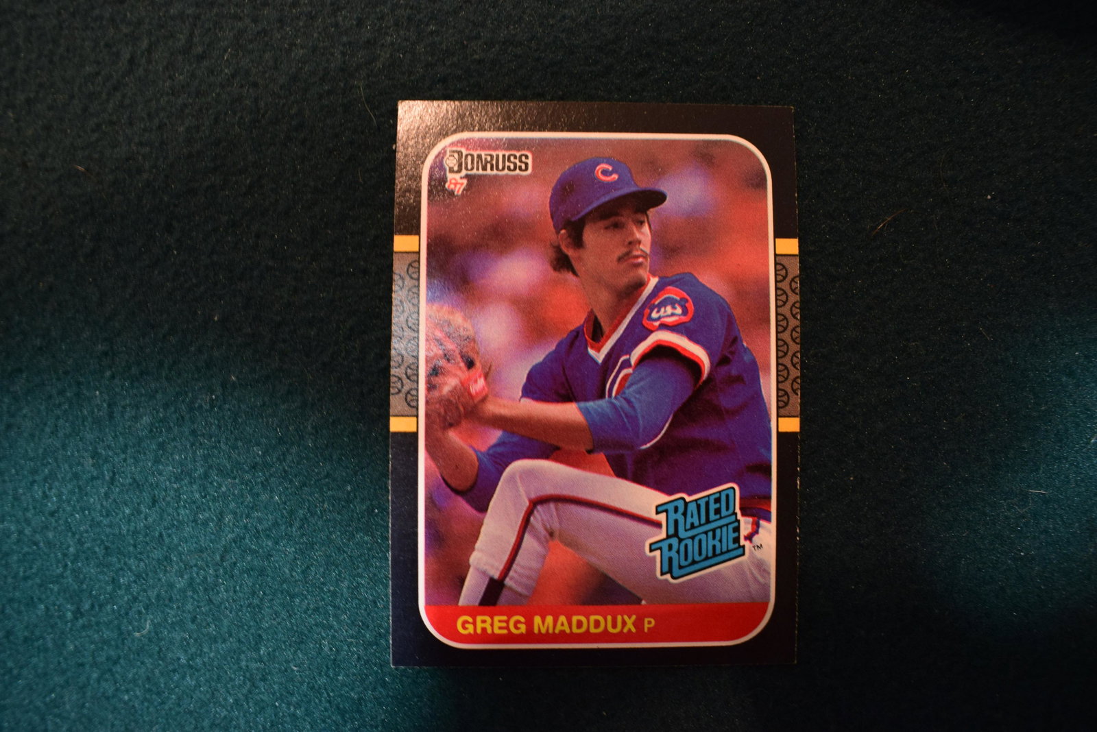 Greg Maddux Rookie 1987 Donruss: This is one of several lots of 1960-1970s baseball Star and Hall of Famer card being listed. As in title and in pictured, Please be the judge on condition yourself, but most at VG-NM – some better s