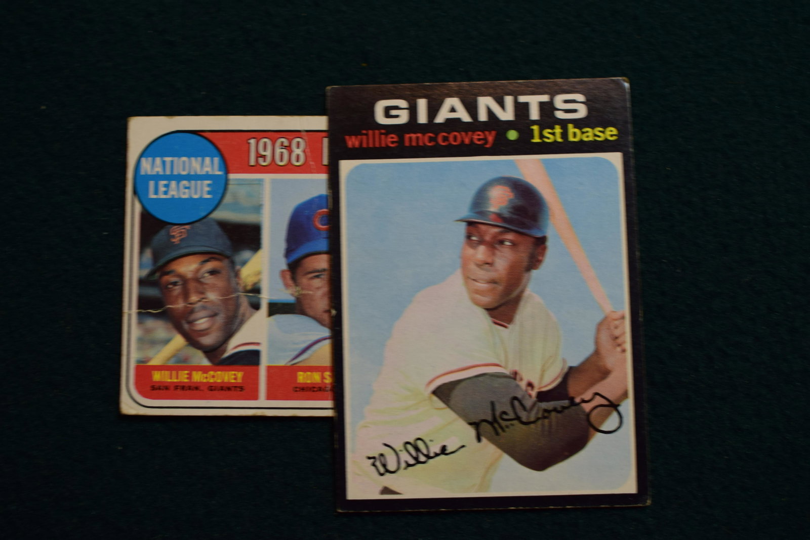 Willie McCovey card lot: This is one of several lots of 1960-1970s baseball Star and Hall of Famer card being listed. As in title and in pictured, Please be the judge on condition yourself, but most at VG-NM – some better s