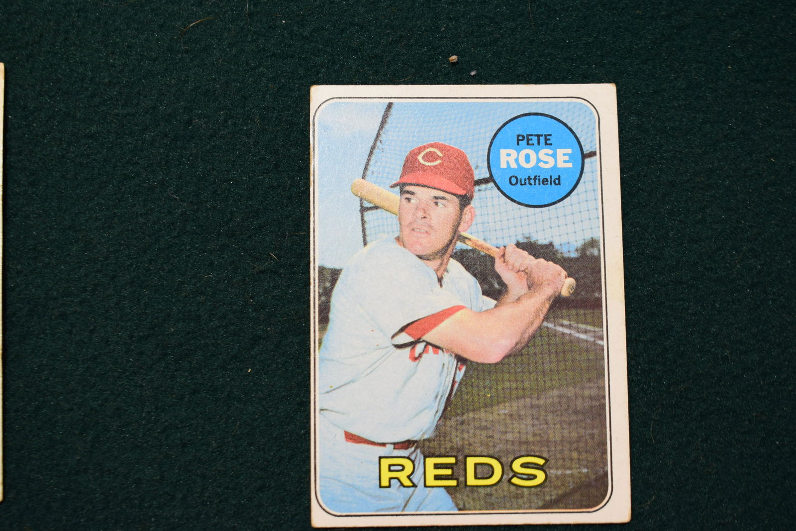 Pete Rose 1969 Topps card (1 of 1)
