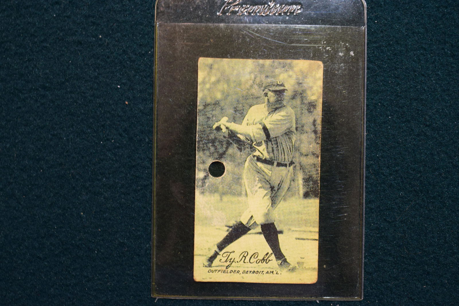 Ty Cobb unknown card (1 of 2)