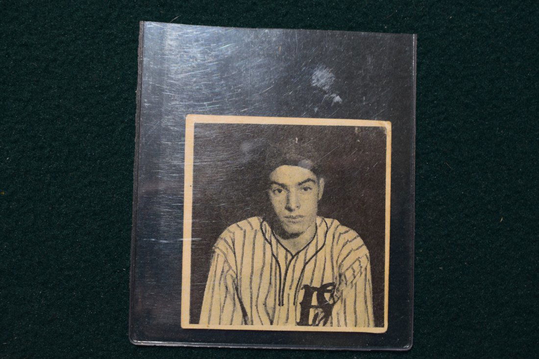 Joe Dimaggio card from his restaurant (1 of 2)