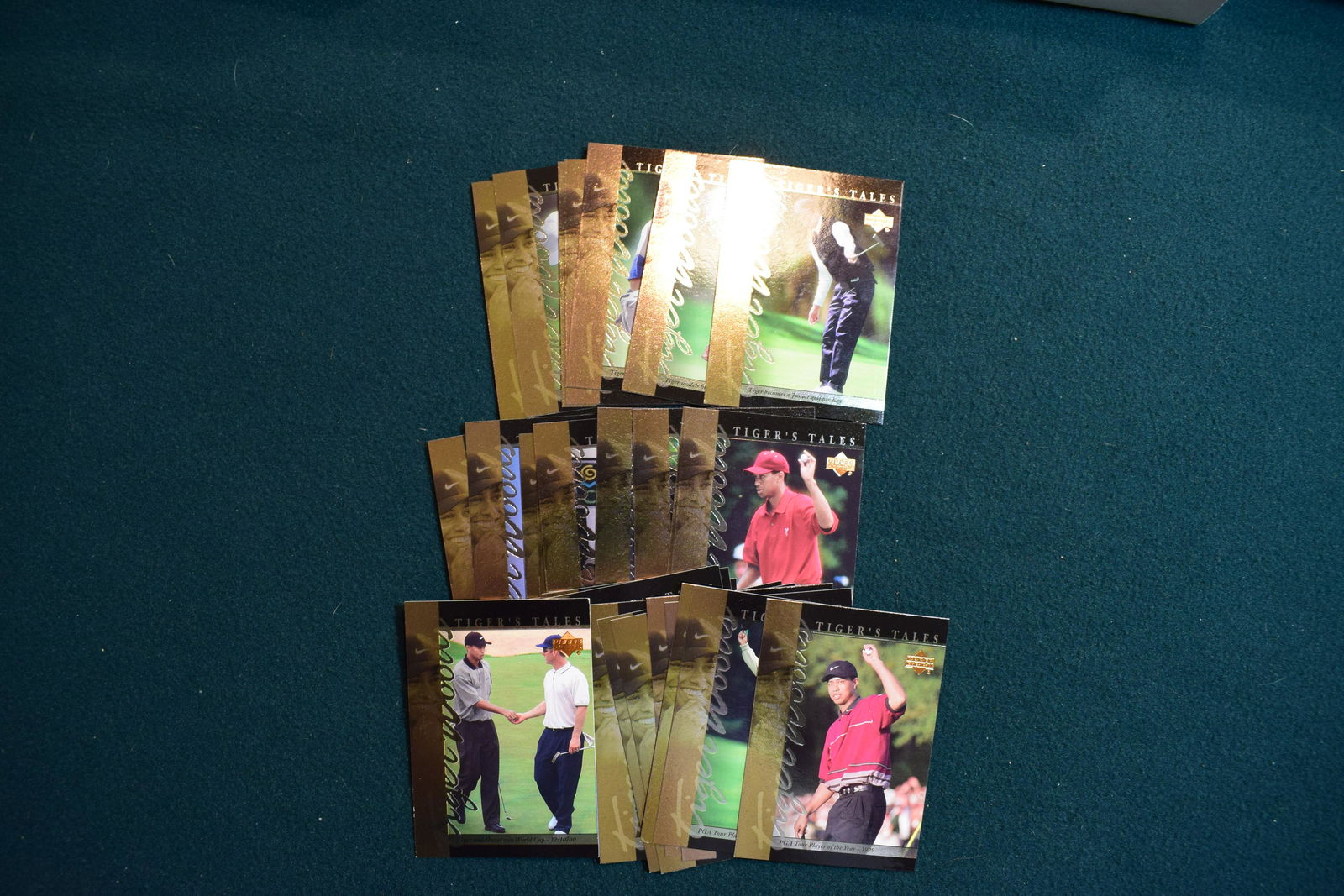 2001 UD Tiger Tales golf set (1 of 1)