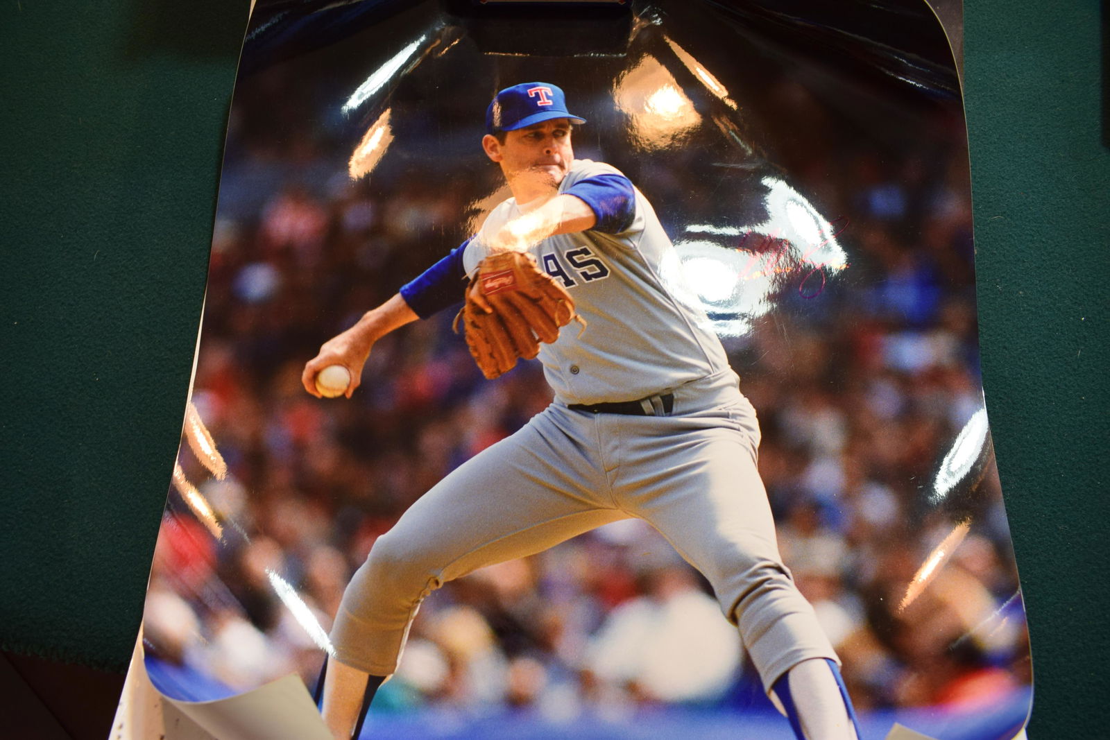 Nolan Ryan signed 16x20 (1 of 2)