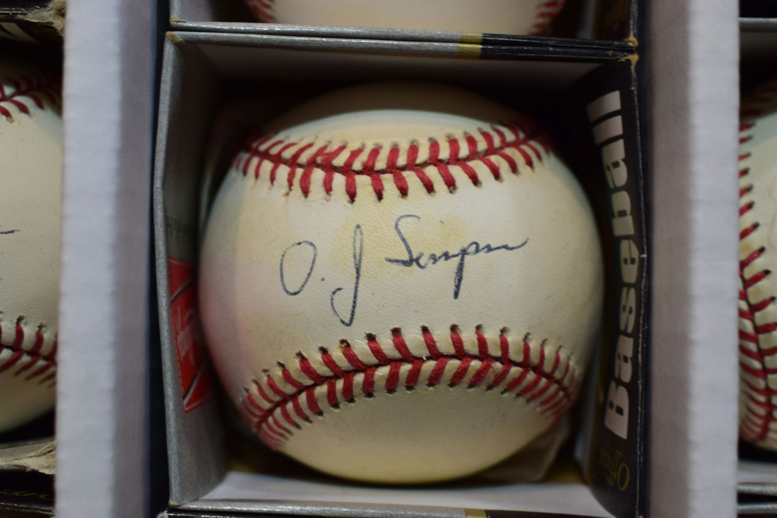 OJ Simpson Heisman Trophy winner signed baseball (1 of 1)