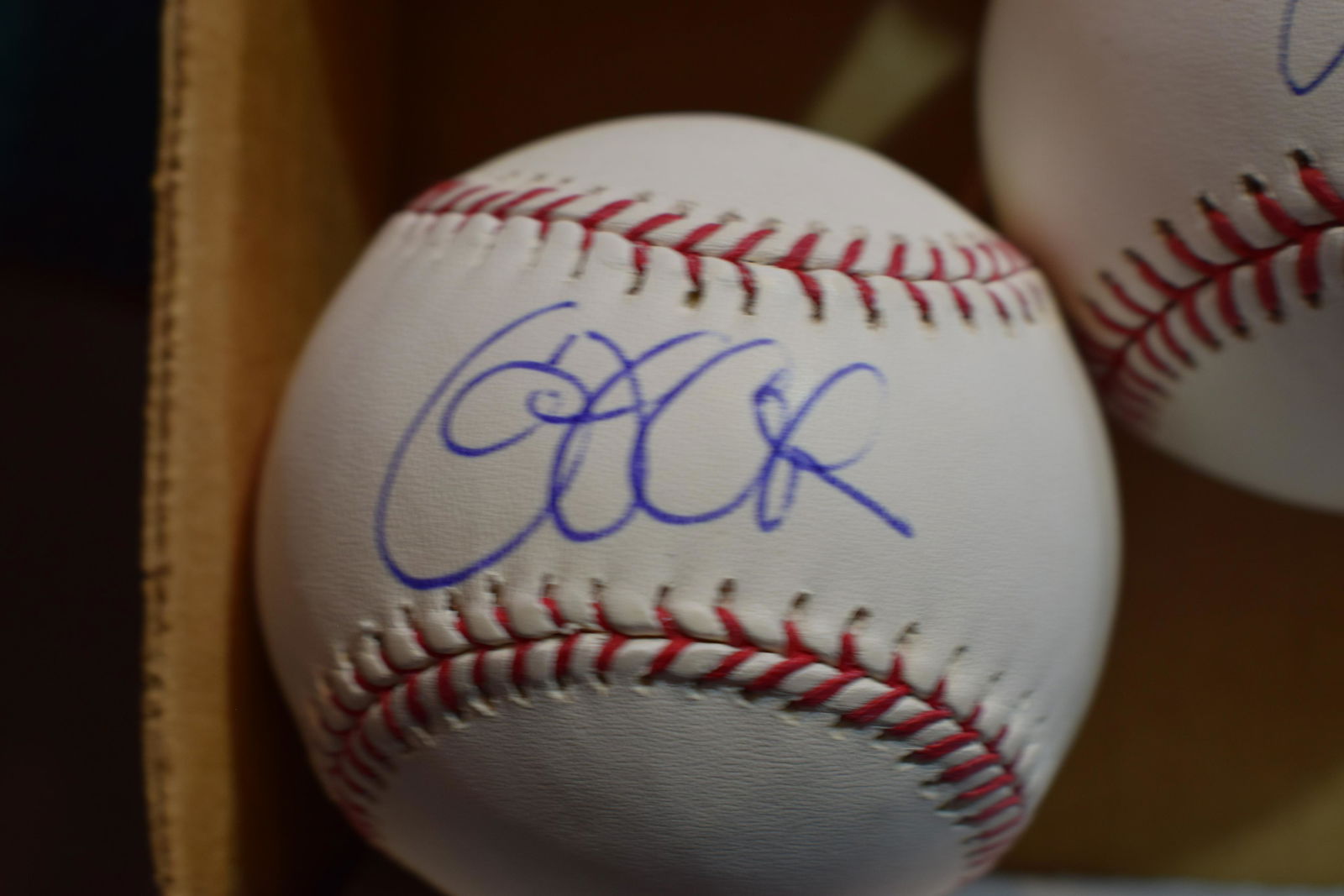 #1 draft pick Garritt Cole signed baseball (1 of 1)