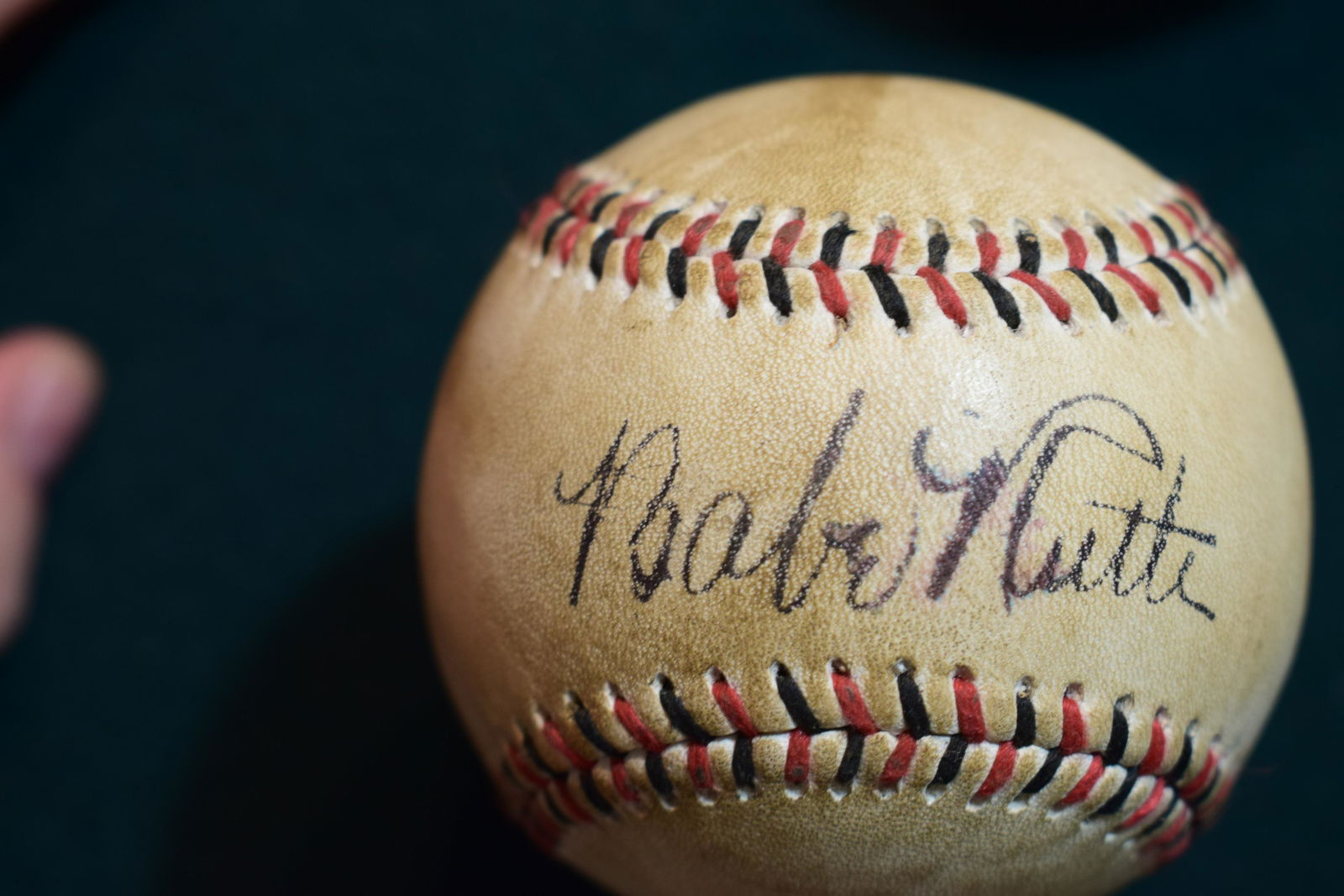 Babe Ruth signed HOF baseball W/ LOA (1 of 3)