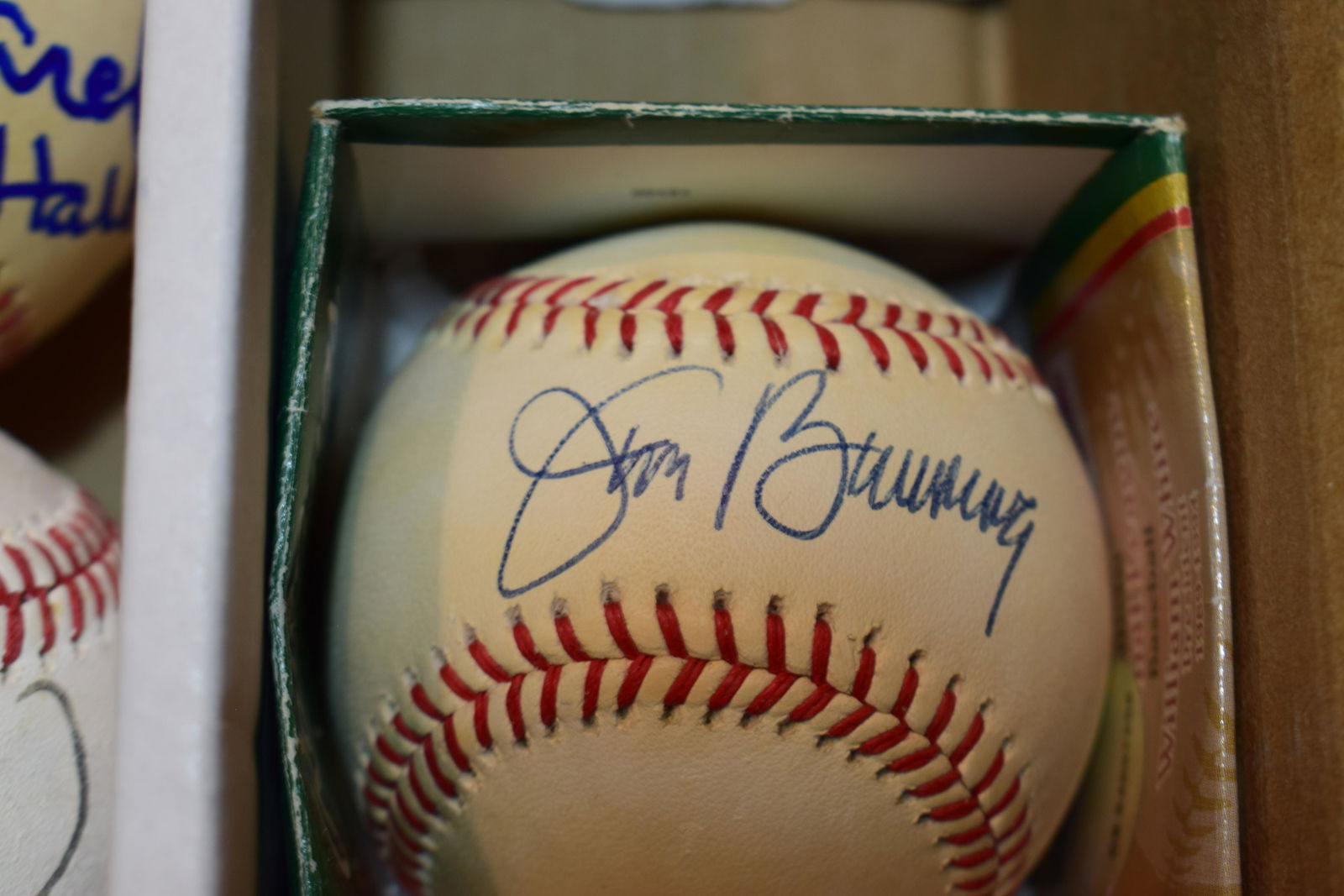 Jim Bunning HOFer signed baseball (1 of 1)