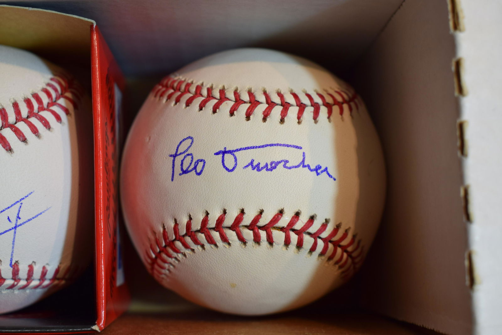 Leo Durocher HOFer signed baseball (1 of 1)