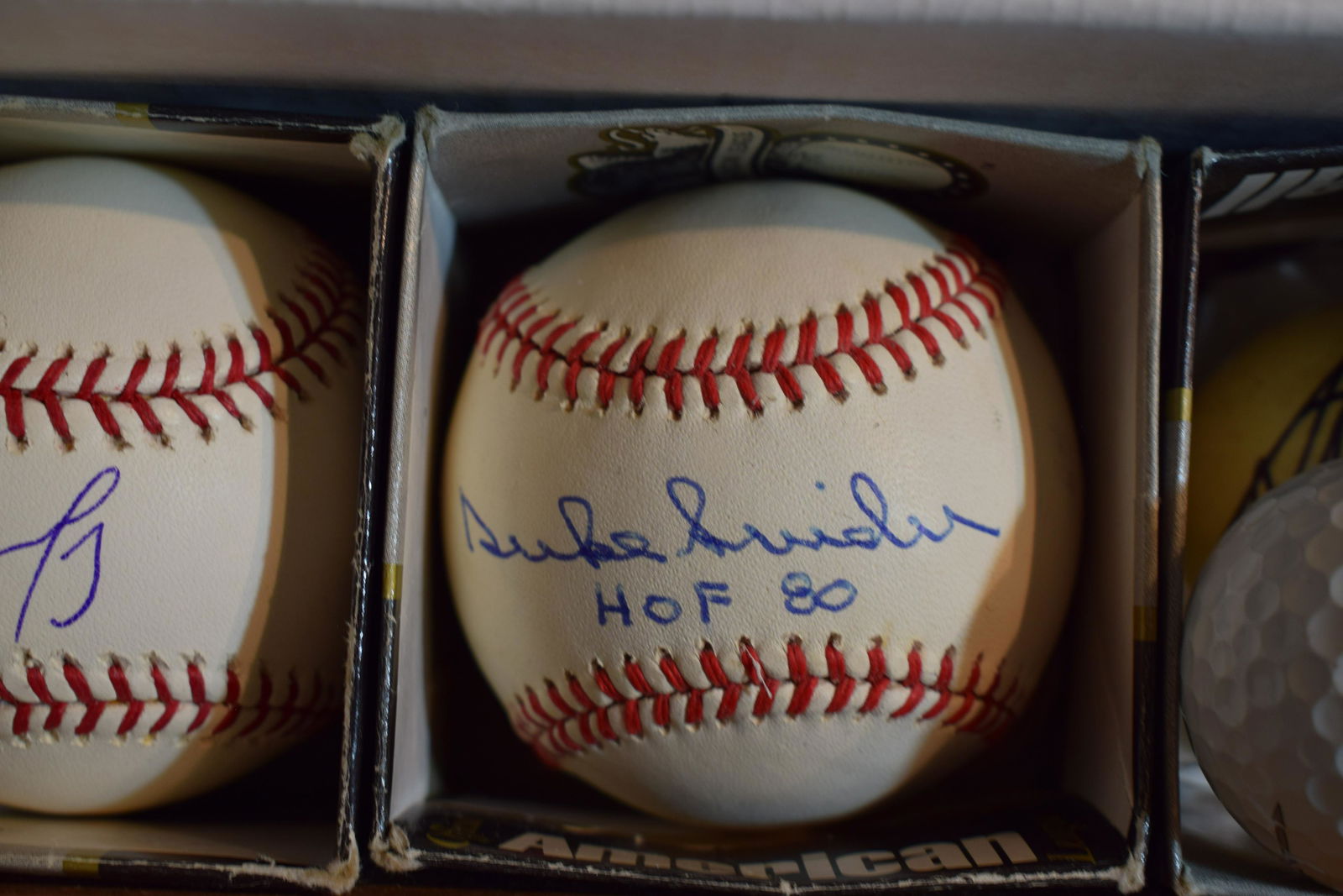 Duke Snider HOF 80 HOFer signed baseball (1 of 1)