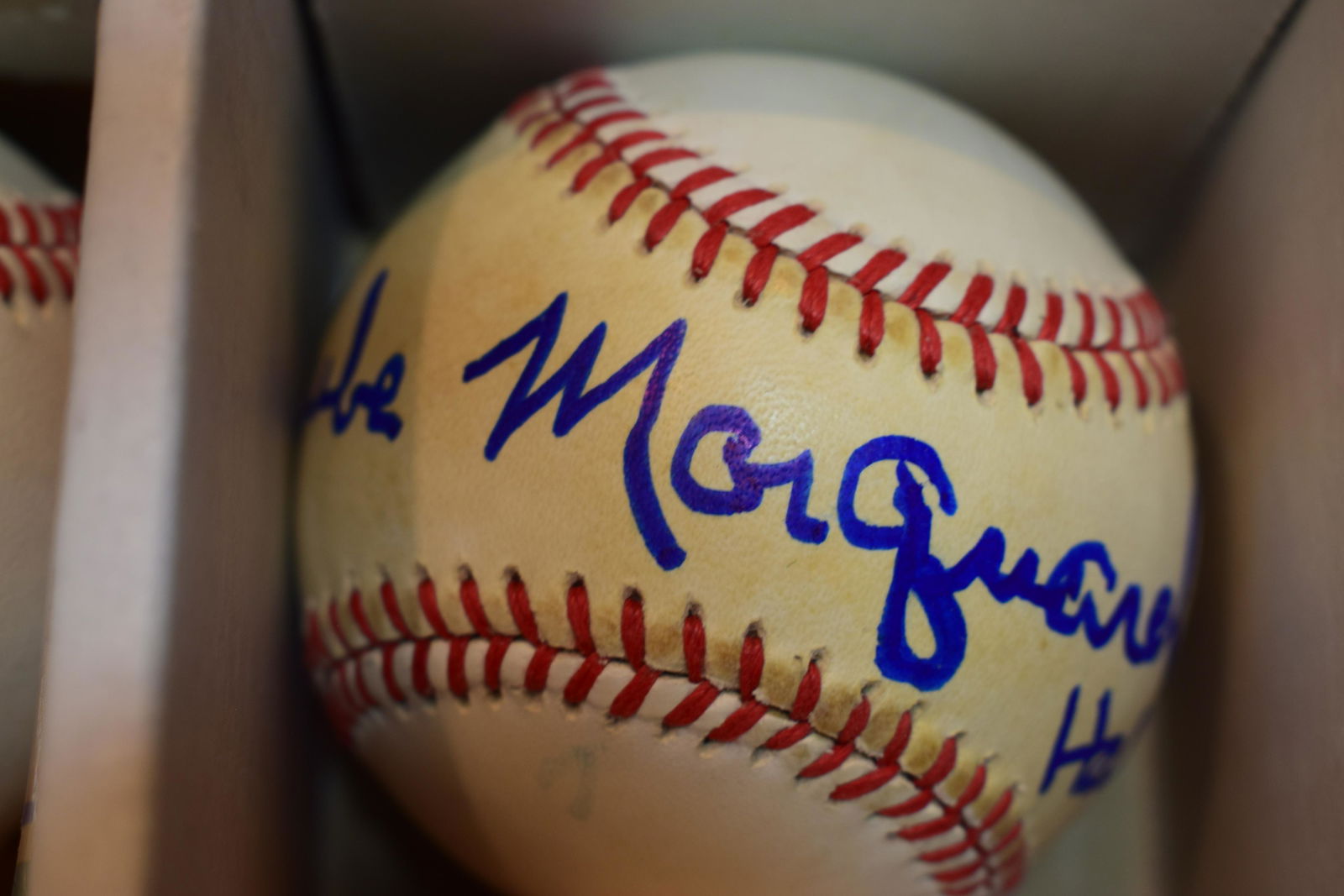 Rube Marquard HOFer signed baseball W/ LOA (1 of 1)