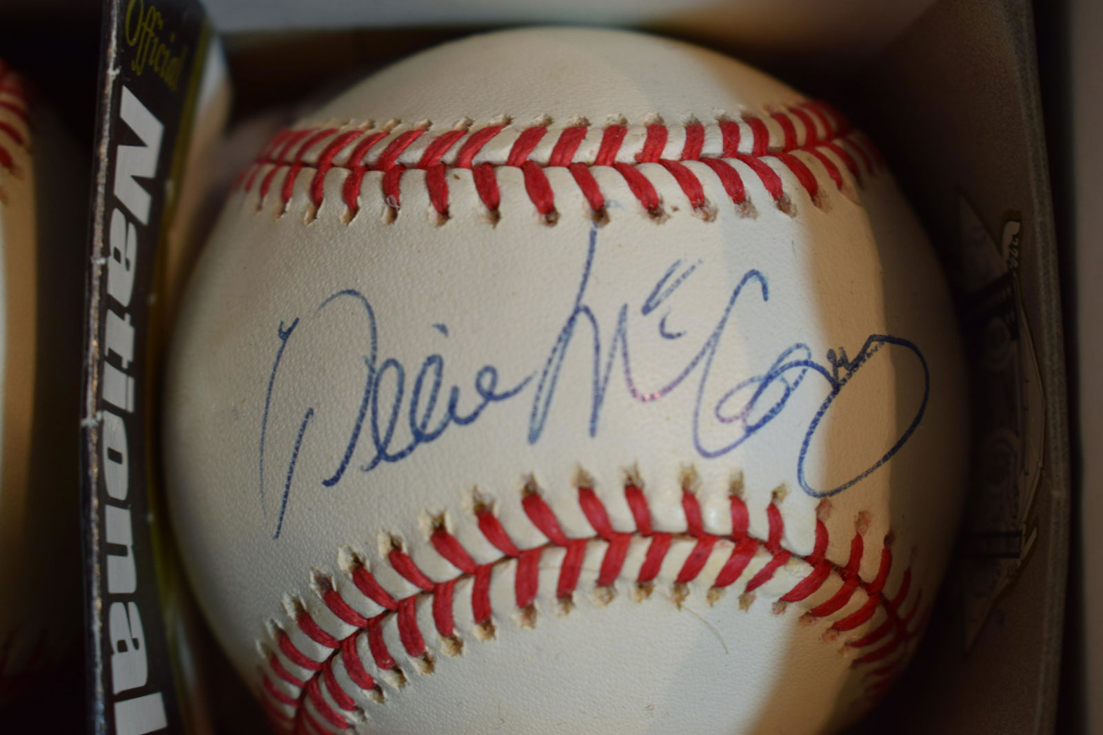 Willie McCovey 500 Home Run hitter signed baseball (1 of 1)