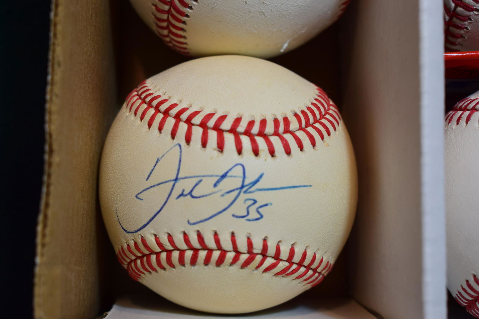 Frank Thomas 500 Home Run hitter signed baseball (1 of 1)