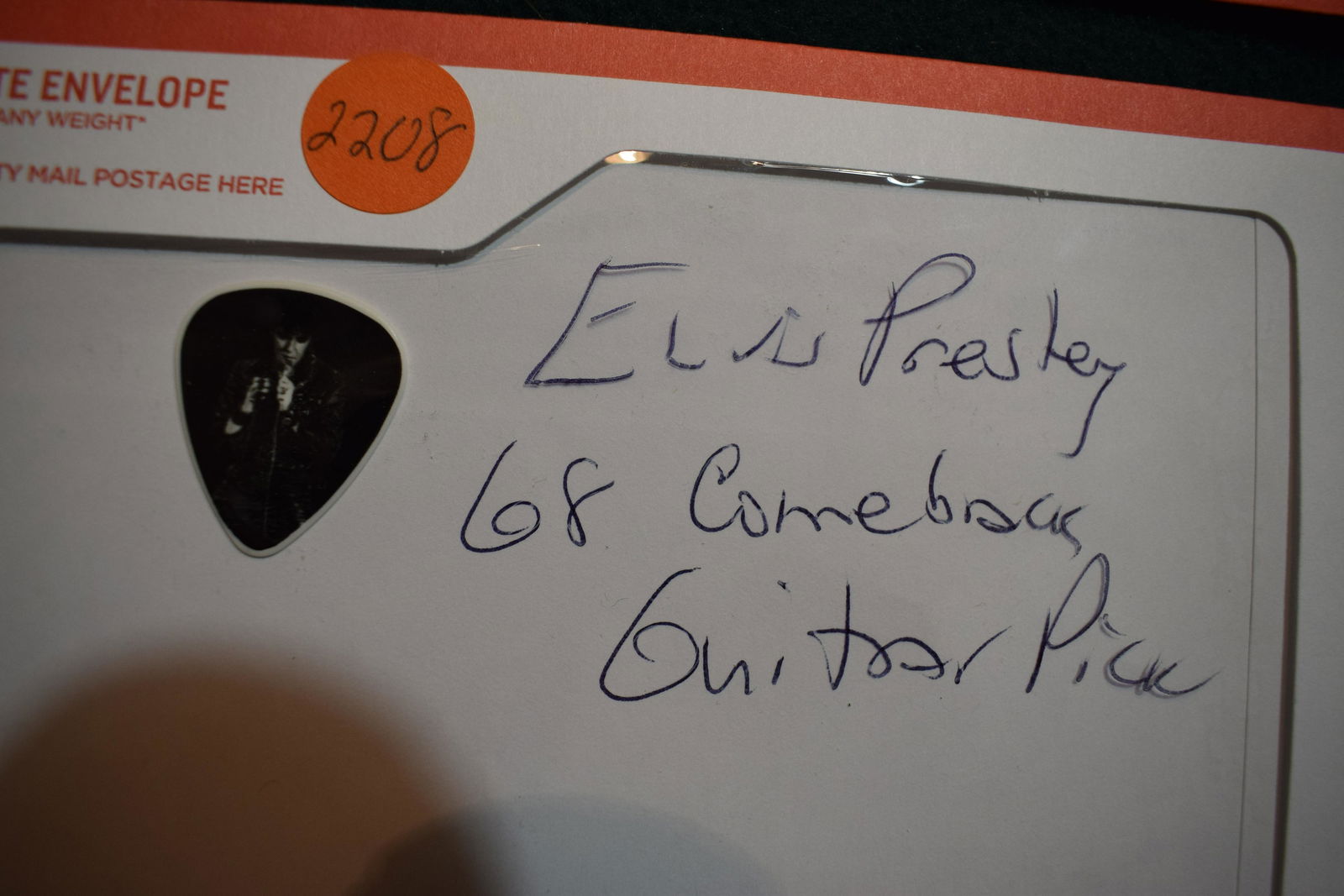 Elvis Presley Guitar Pick