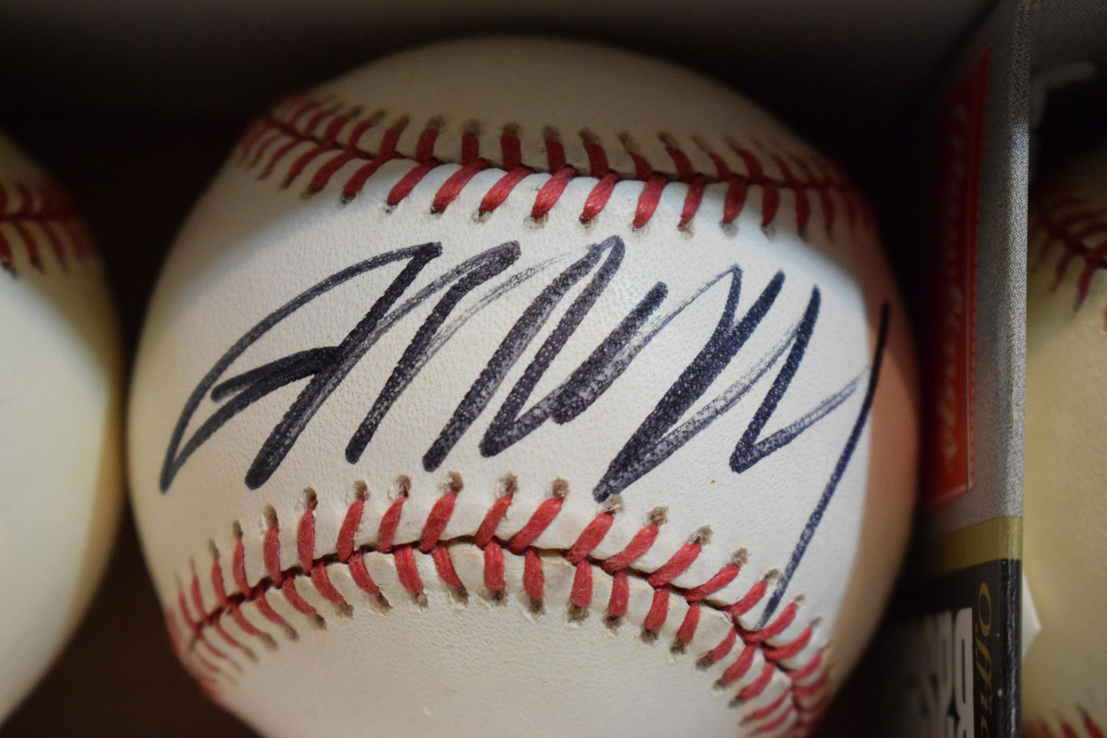 President Donald Trump SIGNED baseball in person signature (1 of 1)