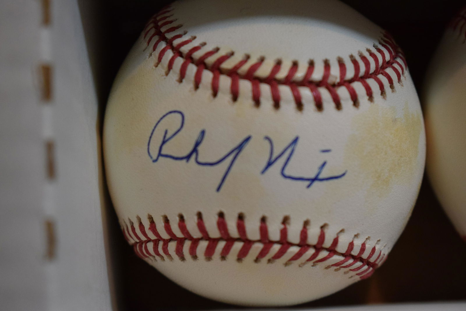 President Richard Nixon SIGNED baseball w COA (1 of 1)