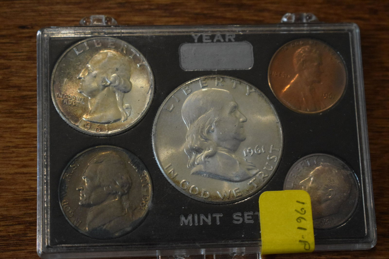 1961 p,d proof sets (1 of 2)