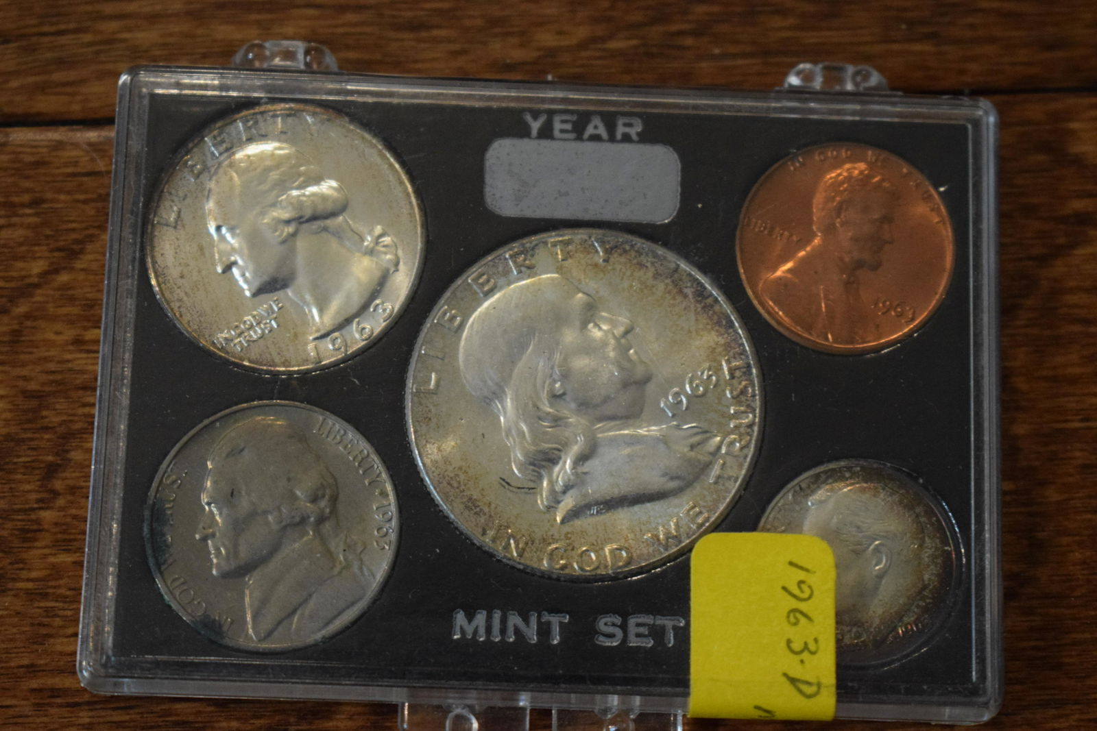 1963 p,d proof sets (1 of 2)