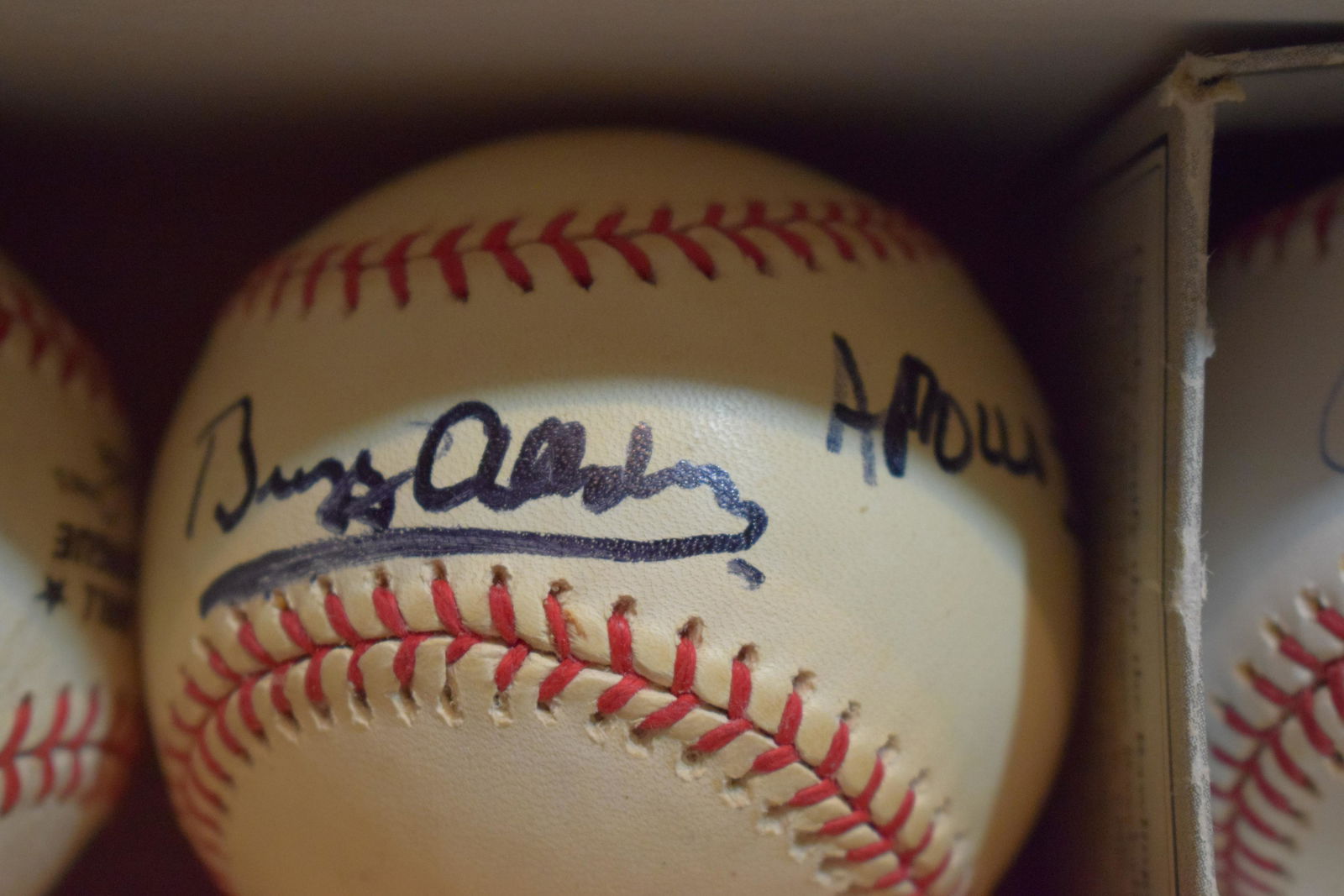 NASA Apollo 11, Moonwalker Buzz Aldrin SIGNED baseball (1 of 1)