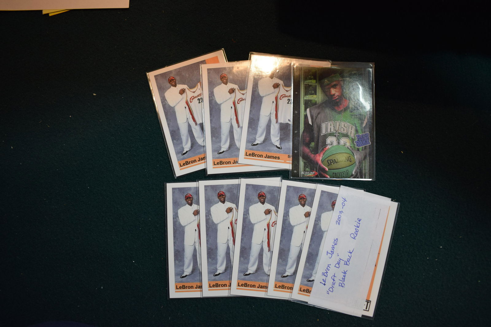 (8) Lebron James Draft Promo cards (1 of 1)
