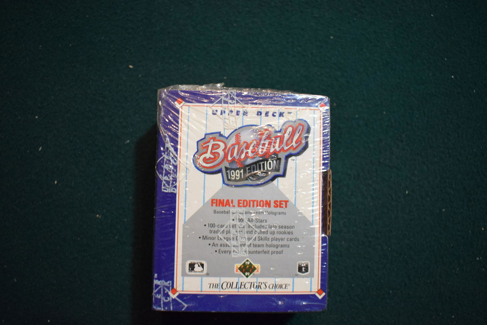 1991 Upper Deck Final Edition sealed set – Pedro and Thome Rookies (1 of 1)