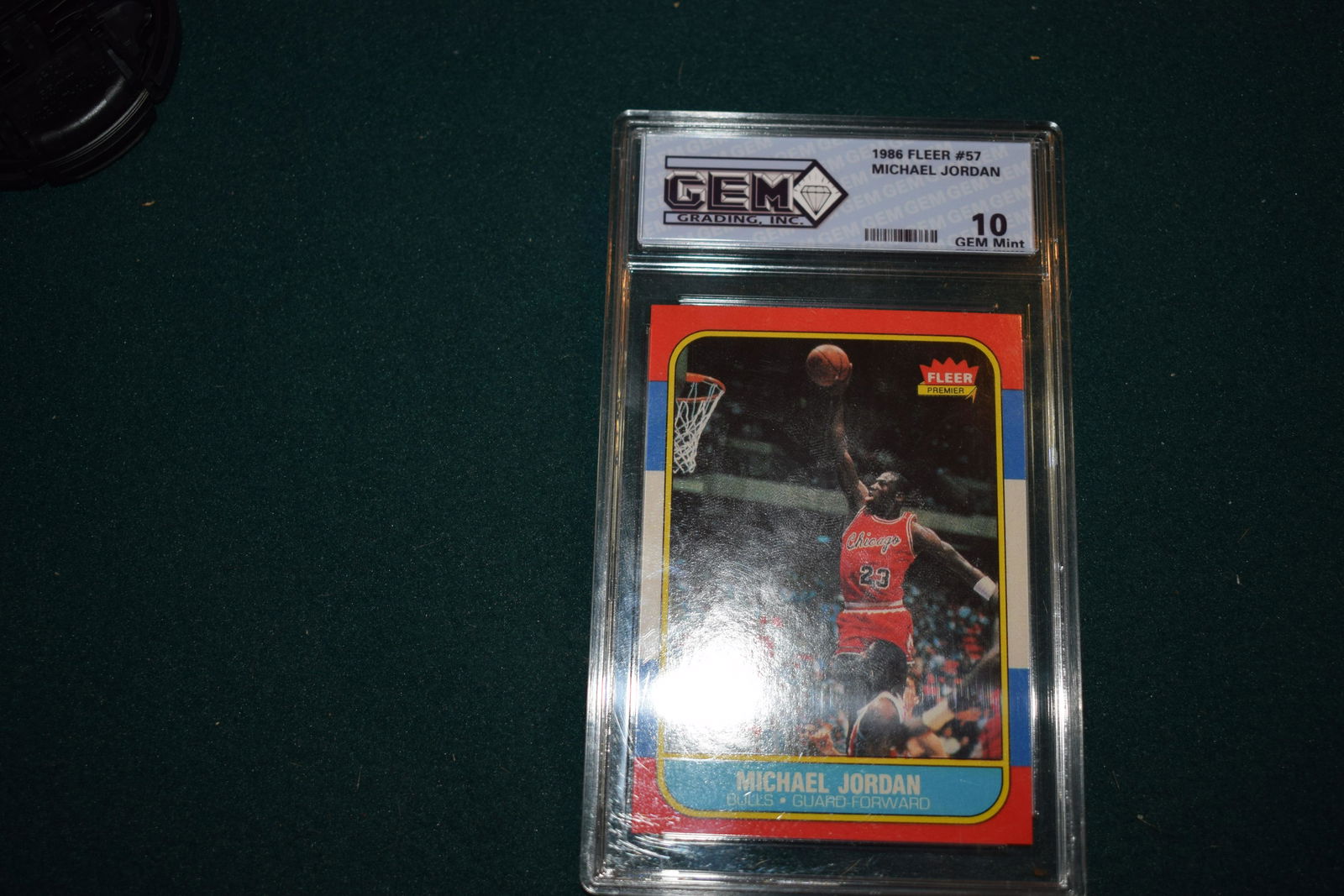 michael jordan rookie card gem mint 10