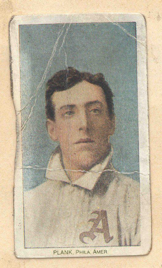 T206 HOFer and short print error BIG 3 card, Eddie Plank (1 of 3)