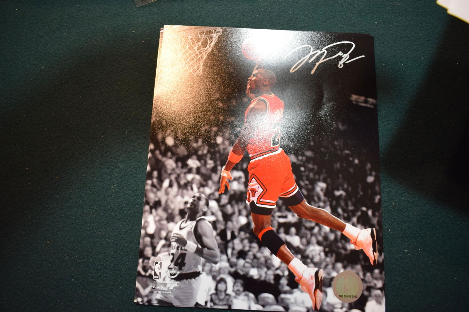 Michael Jordan signed 8x10 (1 of 1)