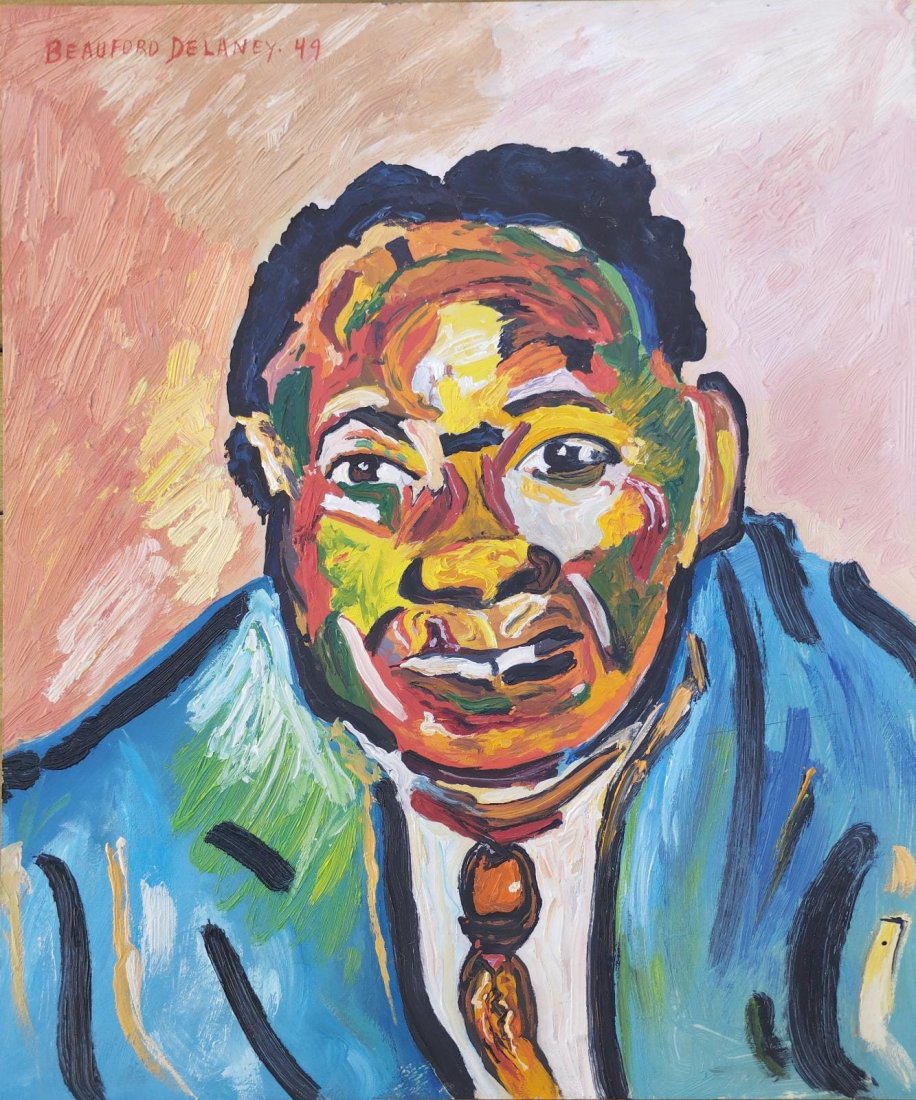 Beauford Delanay (1901-1979) Drawing, Style of (1 of 2)