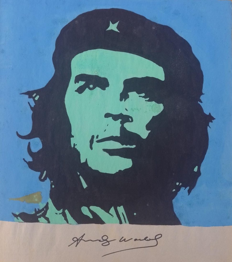 Andy Warhol (1928 - 1987 ) Watercolor on paper, Style Of (1 of 2)