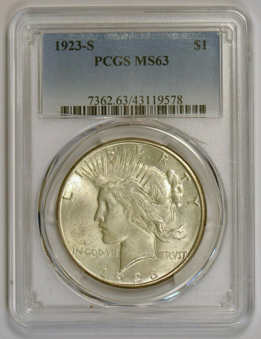 Rarity Silver Peace Dollar Coin Mint Tetradrachm (1 of 4)