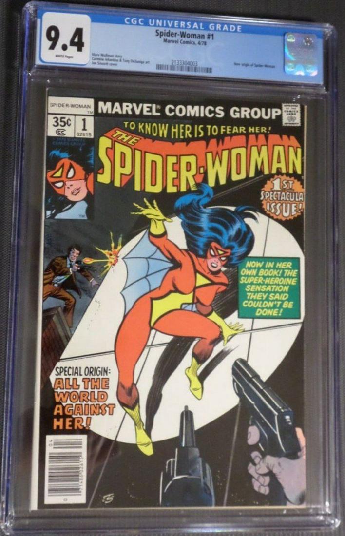 Marvel Comics Spider-woman 1st edition book rare (1 of 2)
