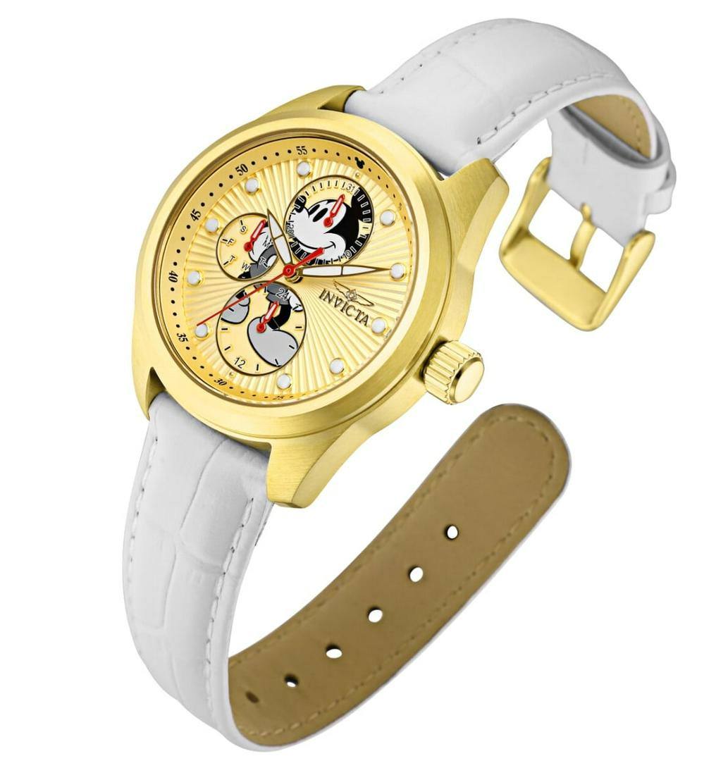 Invicta Disney Mickey watch extra band set leather (1 of 5)