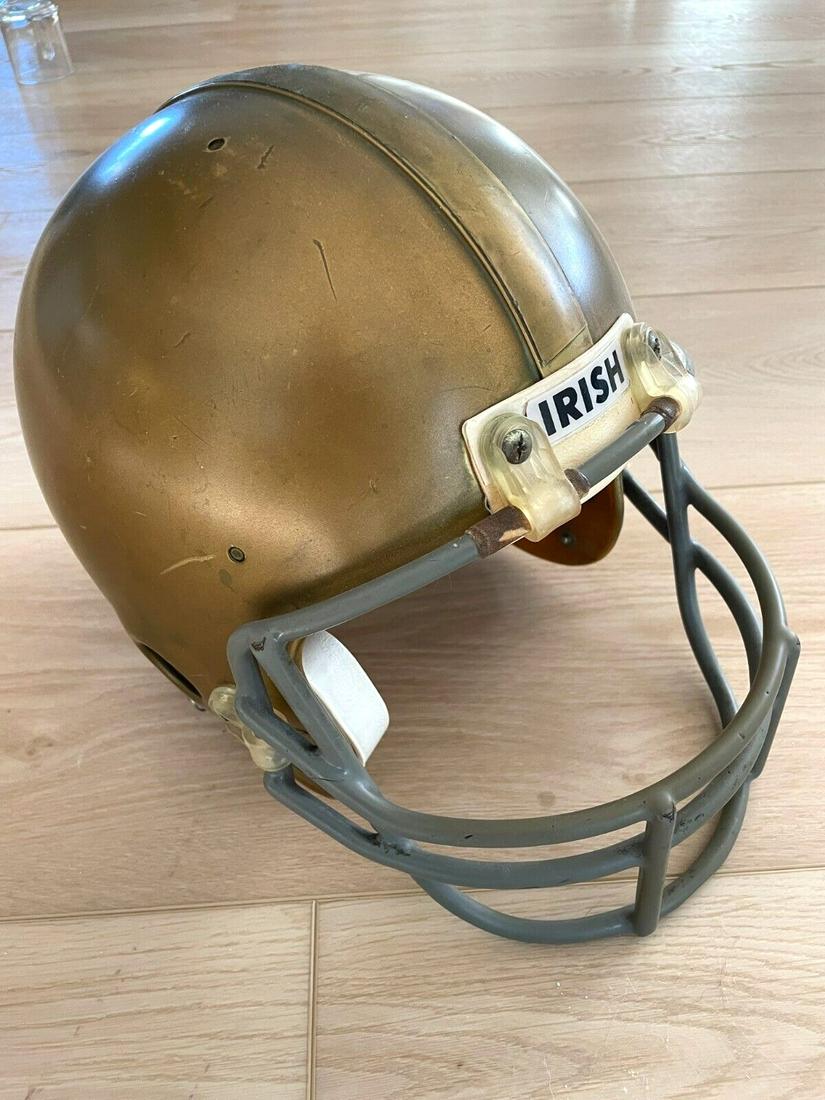 Retro Rare Irish Riddell Football Helmet Oleksak (1 of 7)