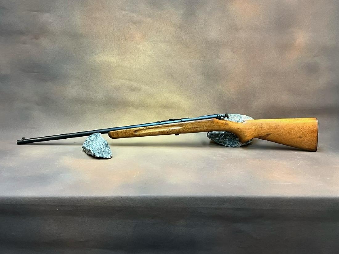 Springfield 53-9 22 short, Long Rifle: The Springfield 53-B is a .22 caliber rifle that was manufactured by the Springfield Armory in the United States. It is a single shot, bolt-action rifle that was used for target shooting and training.