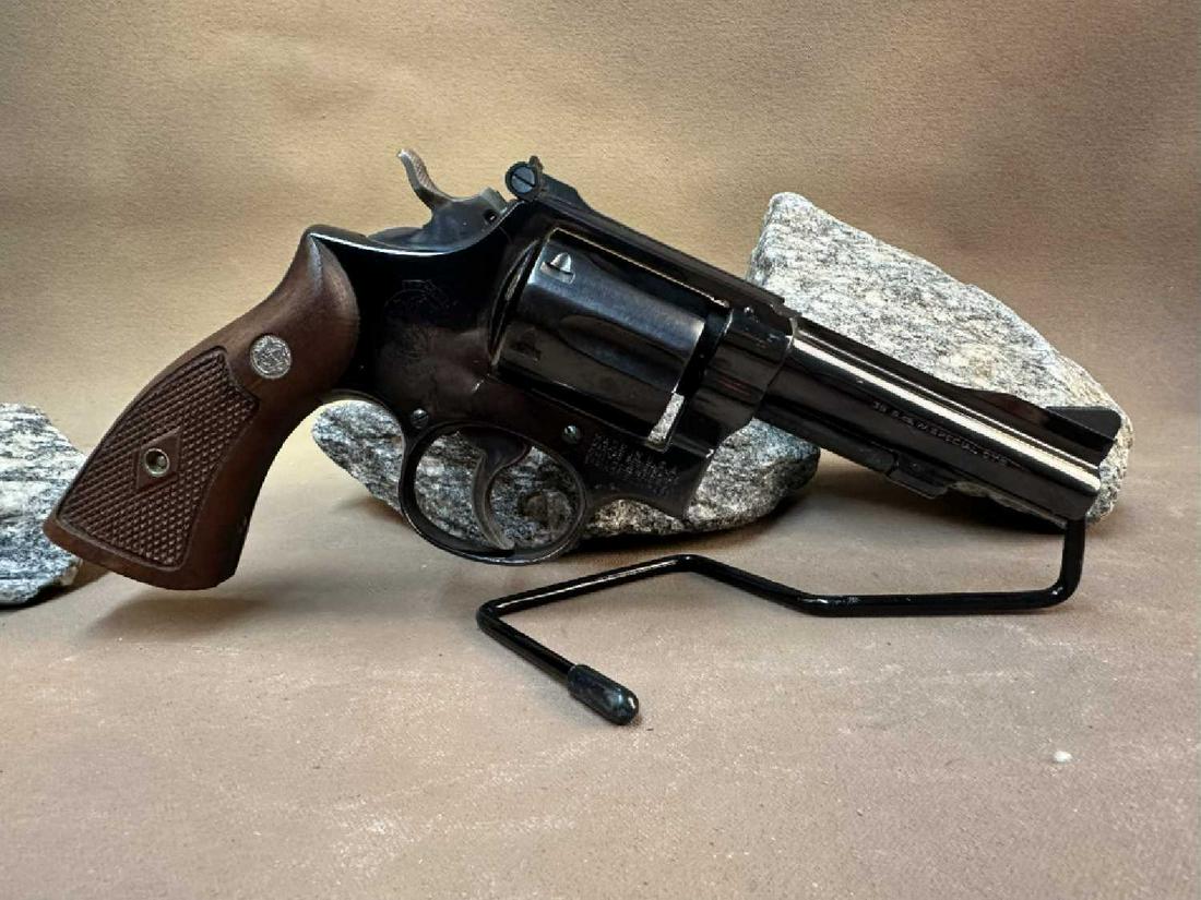 Smith & Wesson .38 S&W SPL Revolver: Used.The Smith & Wesson .38 S&W SPL Revolver is a double-action revolver produced by Smith & Wesson. It is chambered in .38 S&W SPL, a cartridge that is popular for self-defense and concealed carry. T