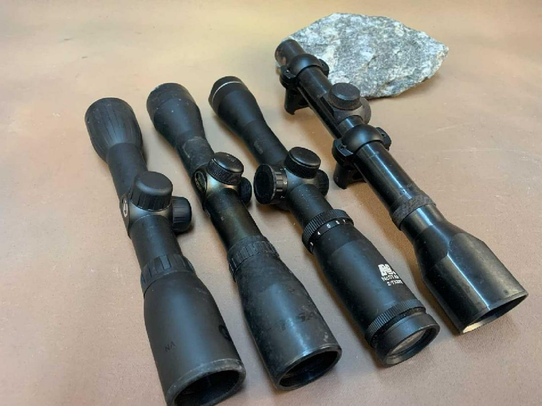 Weaver, NC Star, BSA, and Gamo Scopes: Lot of 4 Scopes parts ONLY!!!!!