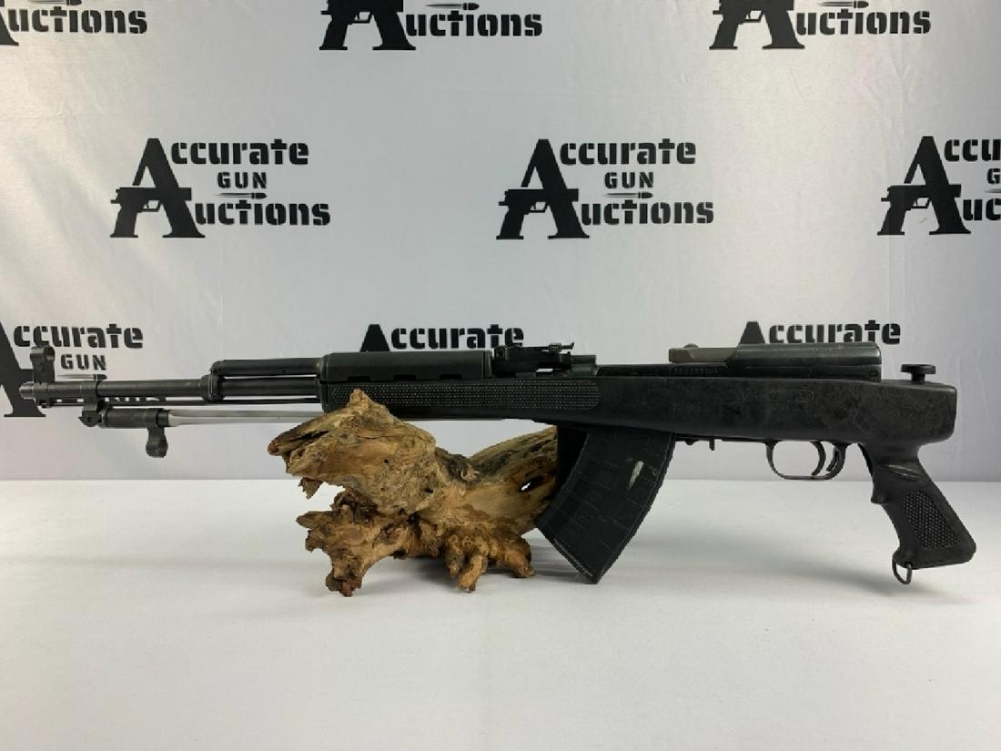 Norinco SKS 7.62X39: Comes with bayonet, rear pop up sight and front static sight, comes with (1) mag, foldable rear stock, sling attachments and safety function check completed. This one is easy to take apart, very durab