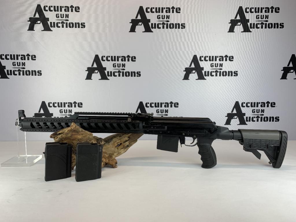 Molot-Oruzhie LTD Vepr .308 cal: Super Rare Molot Vepr Rifle chambered in .308 with matching box! This Russian import is built on the AK rifle design in collaboration with ATI, using the RPK receiver. Heavy chrome lined barrel, fully