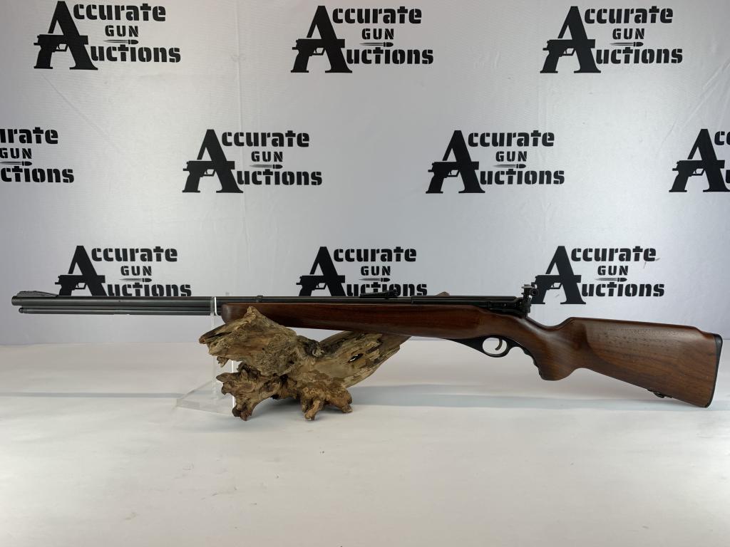 Mossberg 146 B .22 S/L: This Mossberg 146B is chambered in .22 S/L, has a Mossberg S-130 receiver sight, under-barrel magazine tube, and sling mounts. Please see photos.